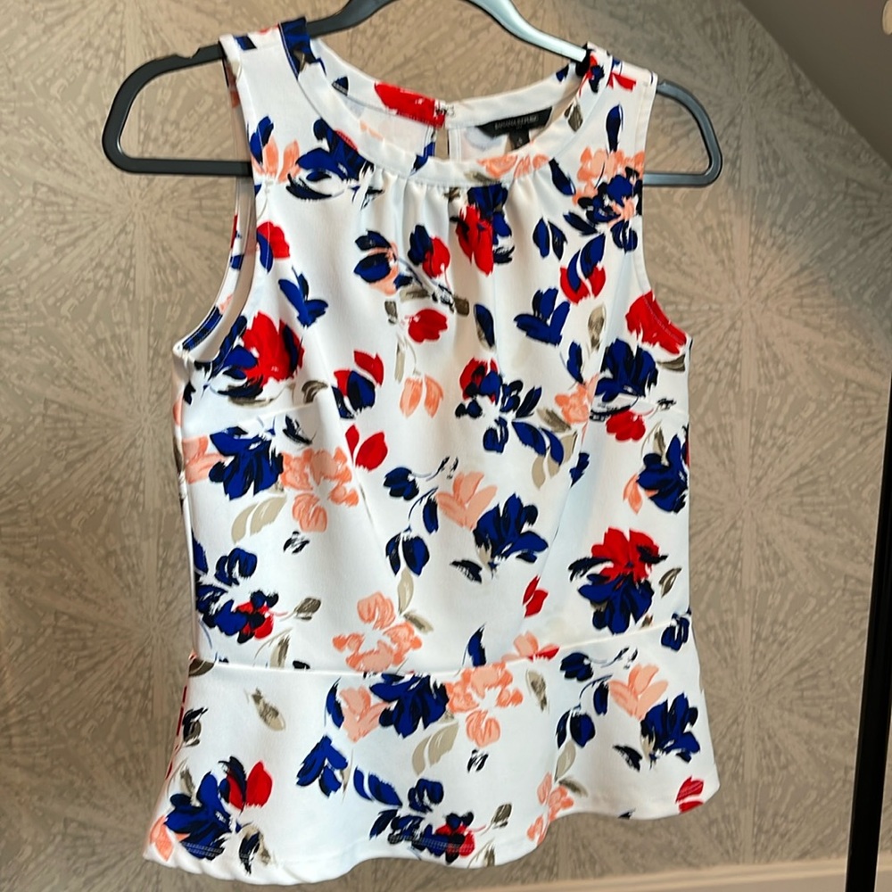 Banana republic size s peplum tank